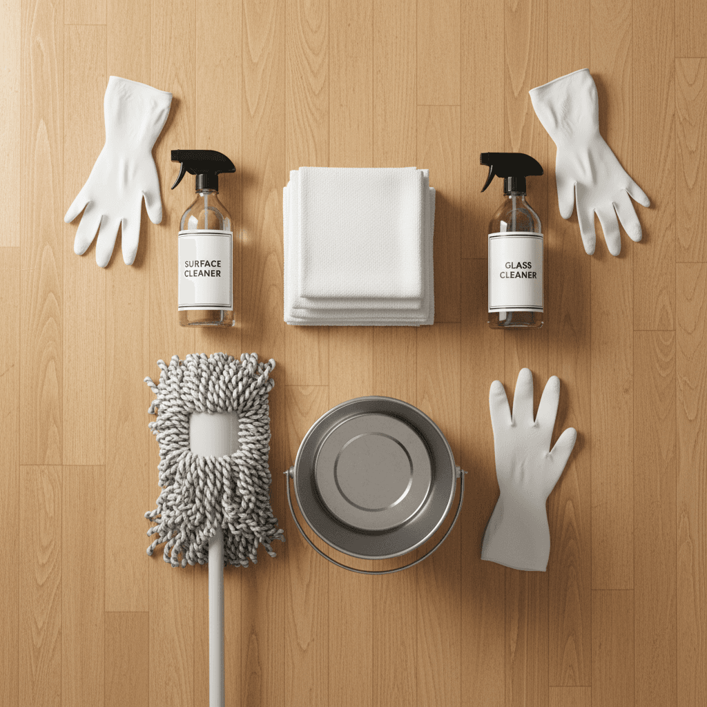 Daily janitorial supply maintenance