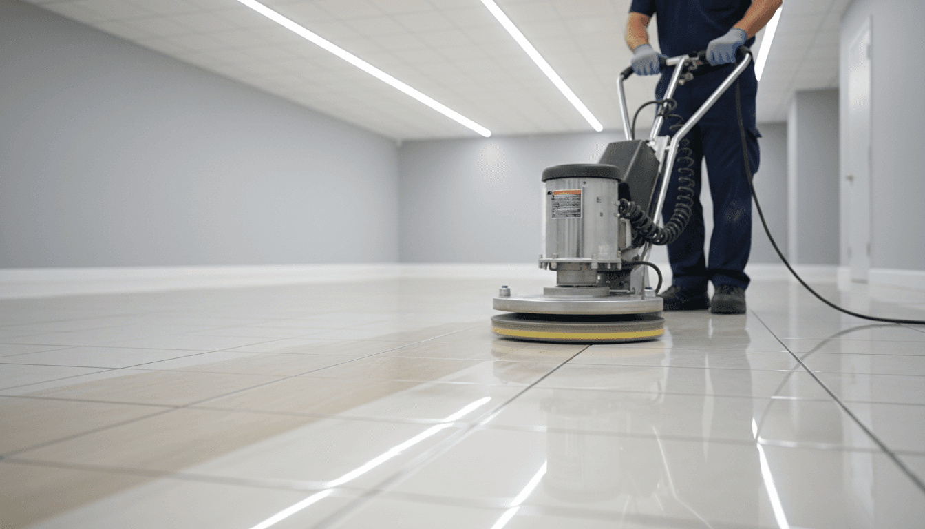 Commercial floor care and polishing