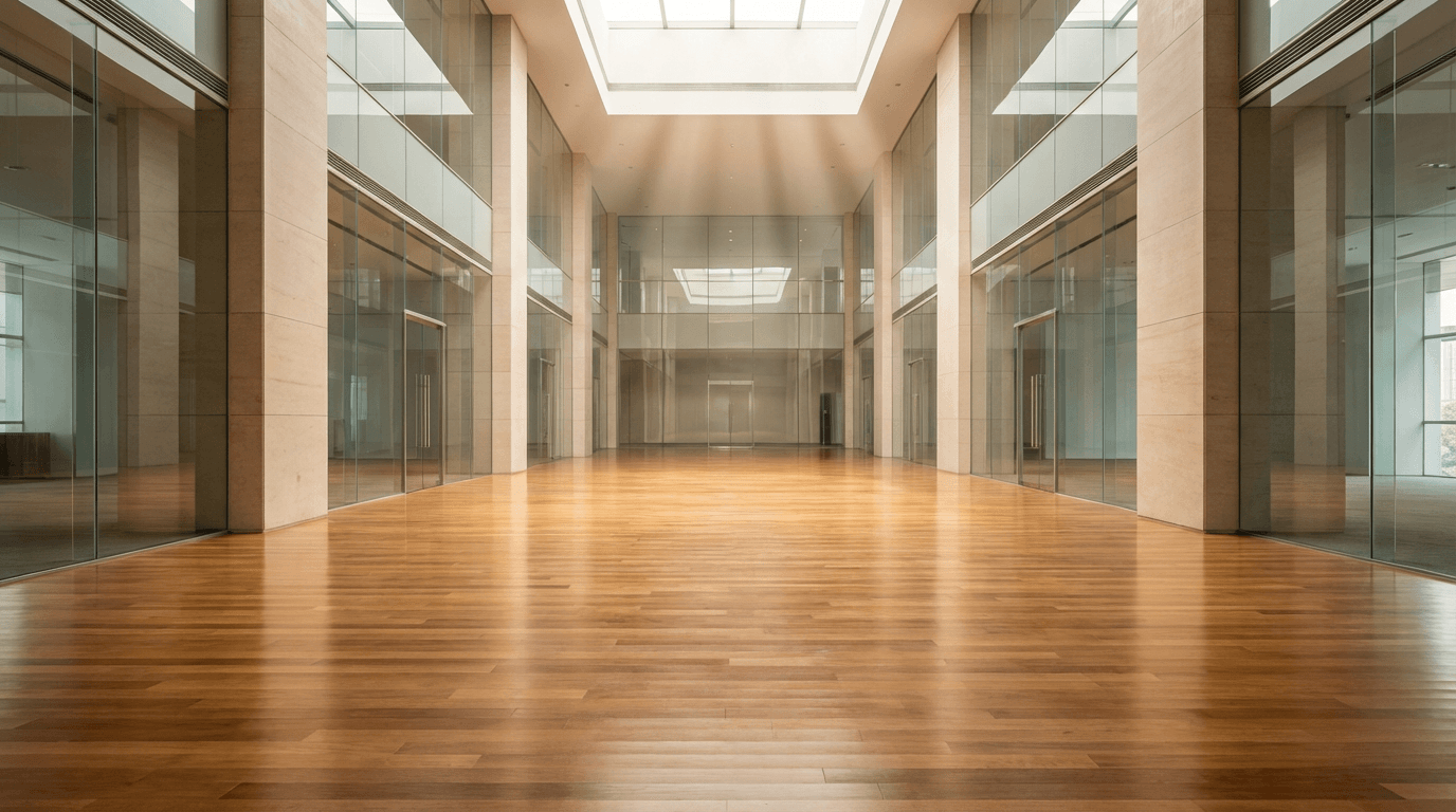Professional lobby cleaning service